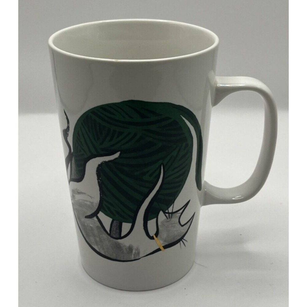 Starbucks 2015 Cat Playing‎ With Ball of Yarn Design 16 oz Coffee Mug